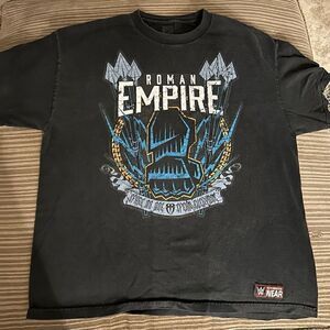 Roman Empire W authentic wrestling shirt xl wwe wwf